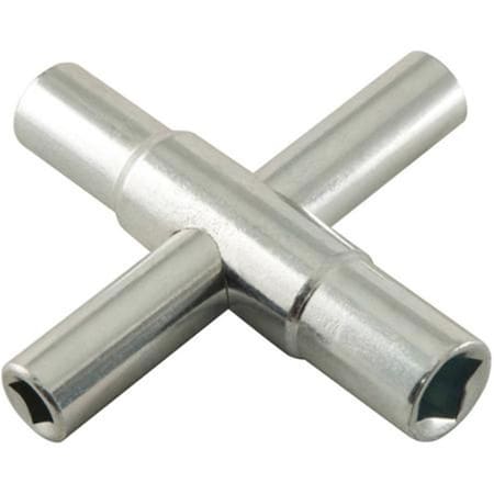 Waxman Consumer Products Four Way Sillcock Key 7716400N